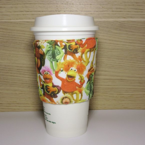 Fraggle Rock Coffee Cozy Sleeve Jim Henson Muppets - Picture 3 of 9